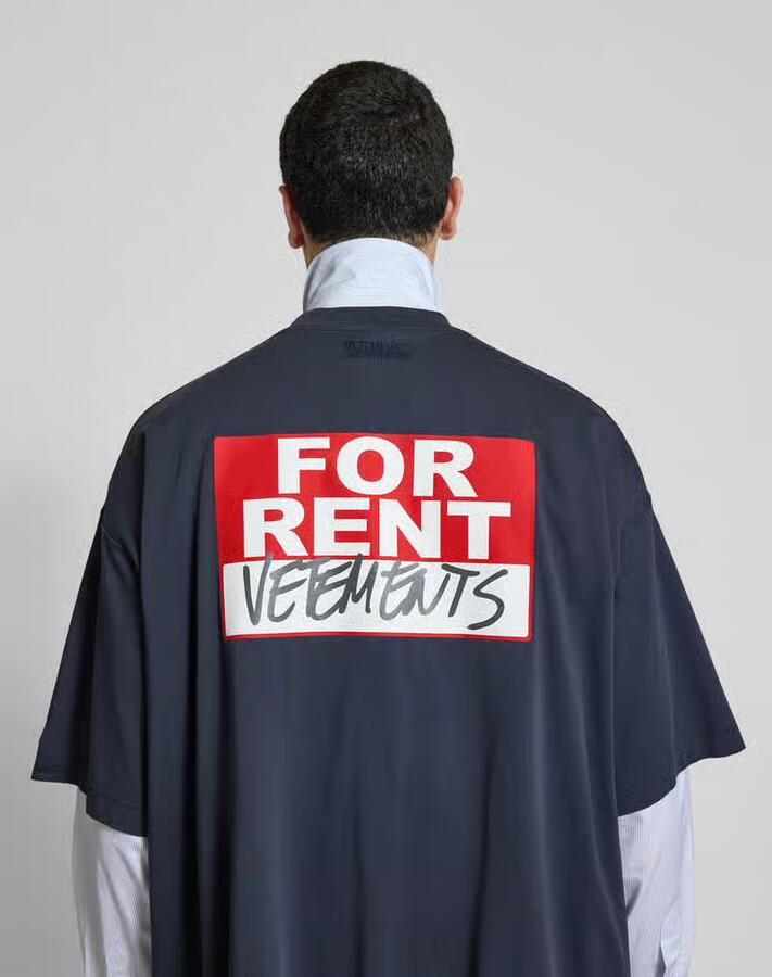 VETEMENTS Oversized T-shirt van katoen