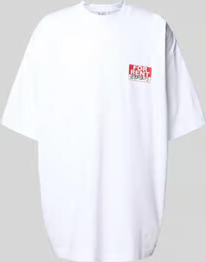 VETEMENTS Oversized T-shirt van puur katoen - Foto 2