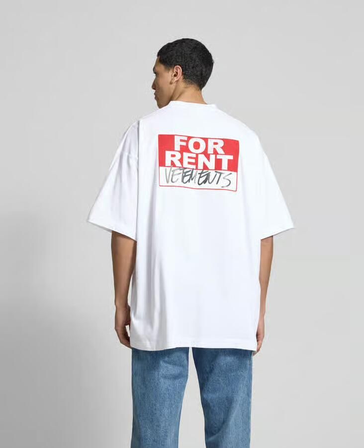 VETEMENTS Oversized T-shirt van puur katoen - Foto 3