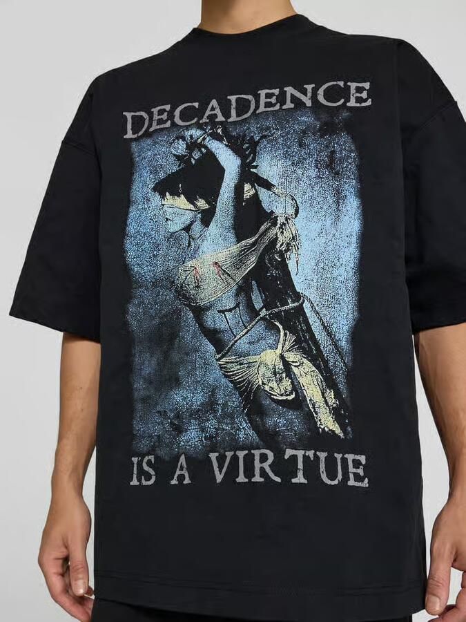 VETEMENTS Regular fit T-shirt met motiefprint