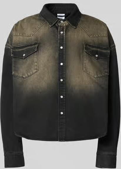 VETEMENTS relaxed fit jeanshemd in used-look - Foto 2