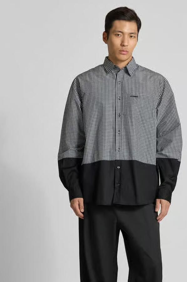 VETEMENTS relaxed fit vrijetijdsoverhemd met borstzak - Foto 3