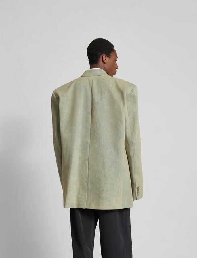 VETEMENTS slim fit colbert in denimlook - Foto 2
