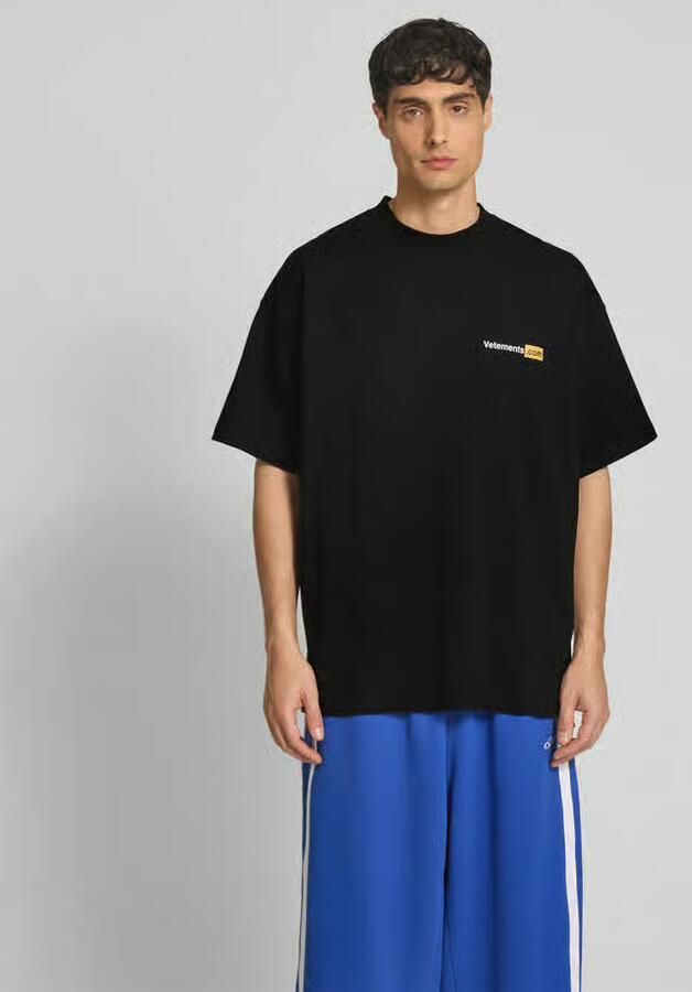 VETEMENTS T-shirt met opstaande kraag - Foto 3