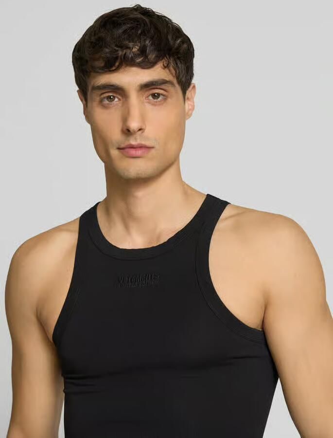 VETEMENTS Tanktop met labelstitching