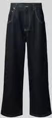 VETEMENTS Wide fit jeans met logopatch