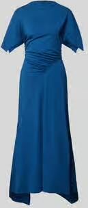 Victoria Beckham Avondjurk met drapering model 'CAPSLEEVEDRESS'