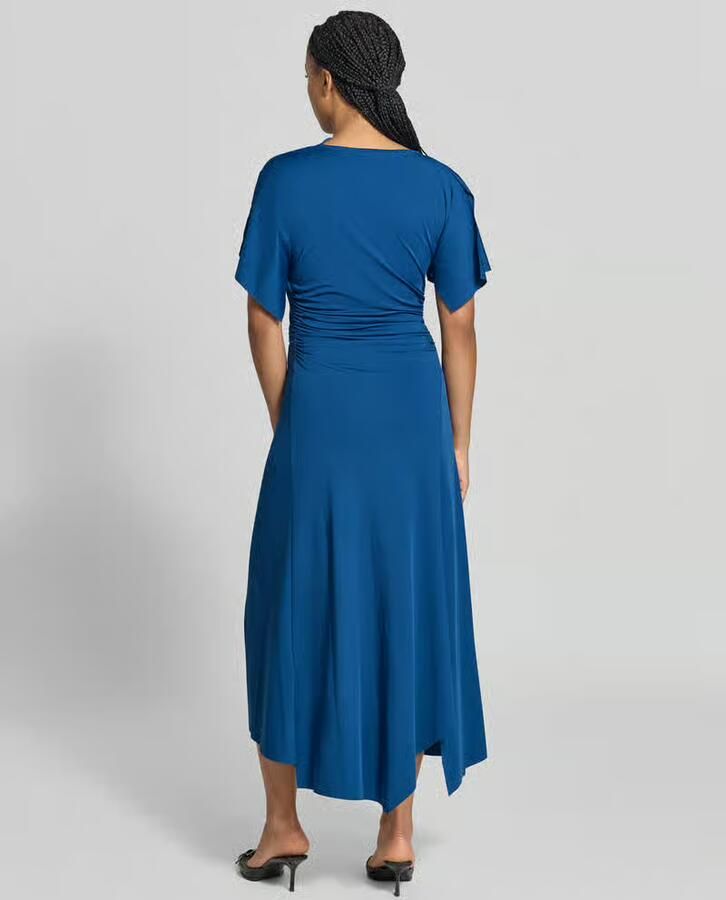 Victoria Beckham Avondjurk met drapering model 'CAPSLEEVEDRESS' - Foto 2