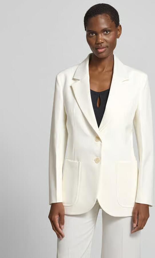 Victoria Beckham Blazer van wolmix met borstzak - Foto 2