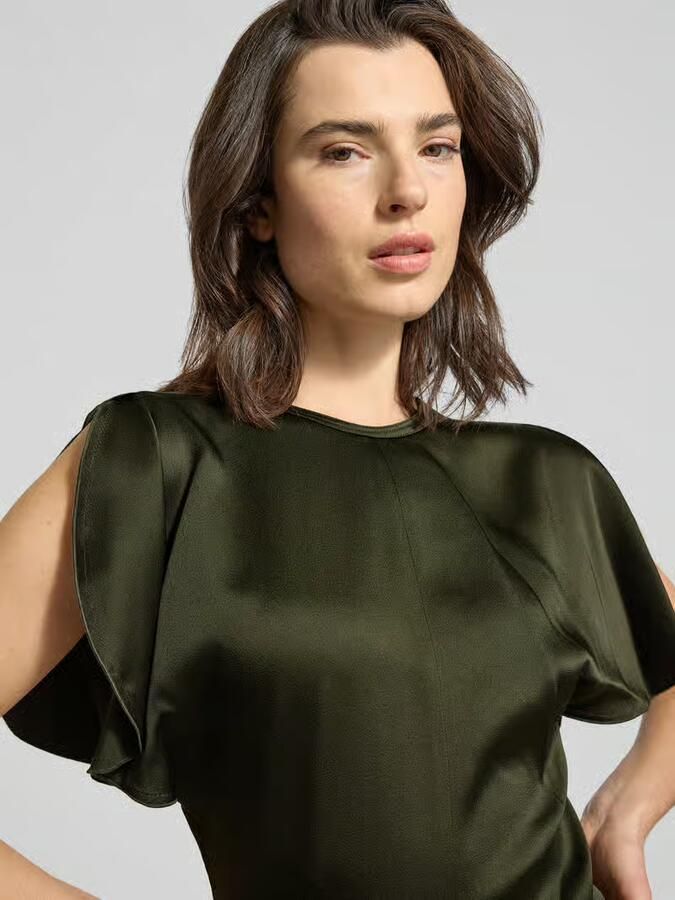 Victoria Beckham Blouseshirt met ronde hals
