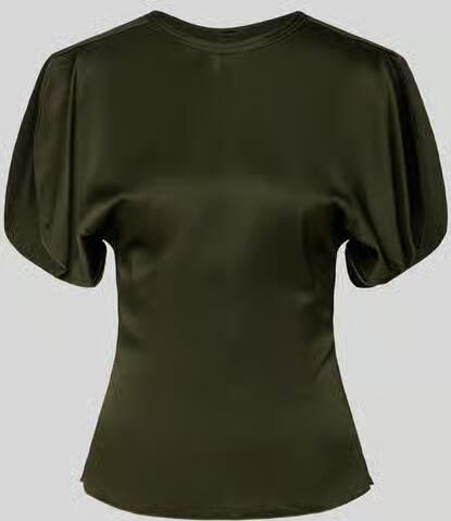 Victoria Beckham Blouseshirt met ronde hals - Foto 2