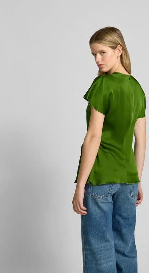 Victoria Beckham Blouseshirt met ronde hals - Foto 3