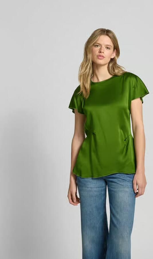 Victoria Beckham Blouseshirt met ronde hals - Foto 2