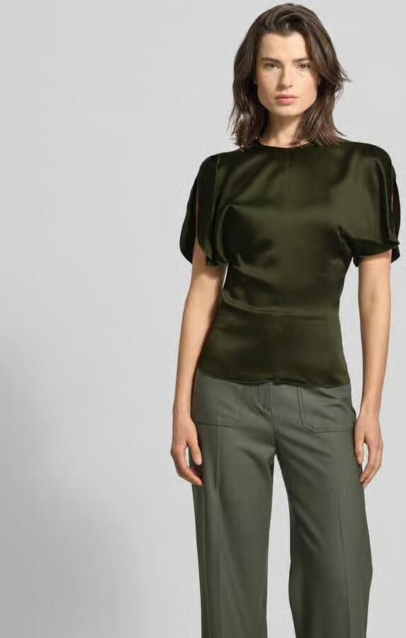 Victoria Beckham Blouseshirt met ronde hals - Foto 2