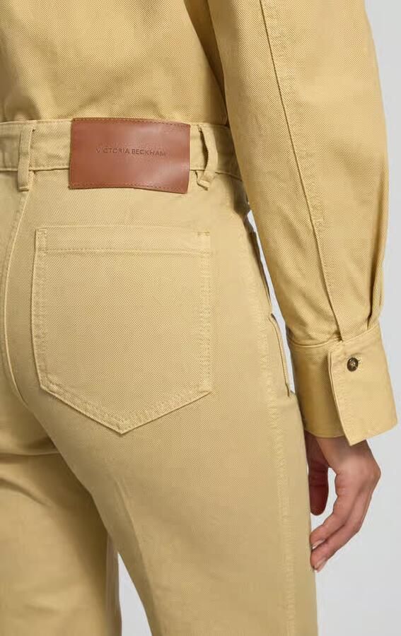 Victoria Beckham Bootcut fit jeans van puur katoen