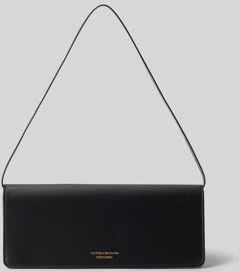 Victoria Beckham Clutch met gouden logo-sluiting model 'DORIANEAST-WEST'