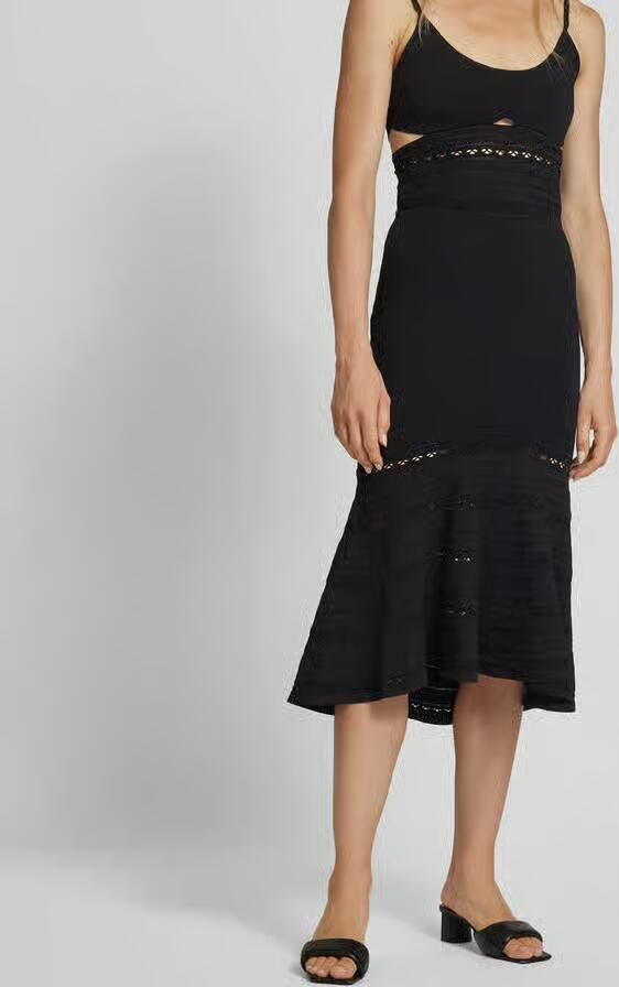 Victoria Beckham flared midirok met ajourwerk - Foto 2