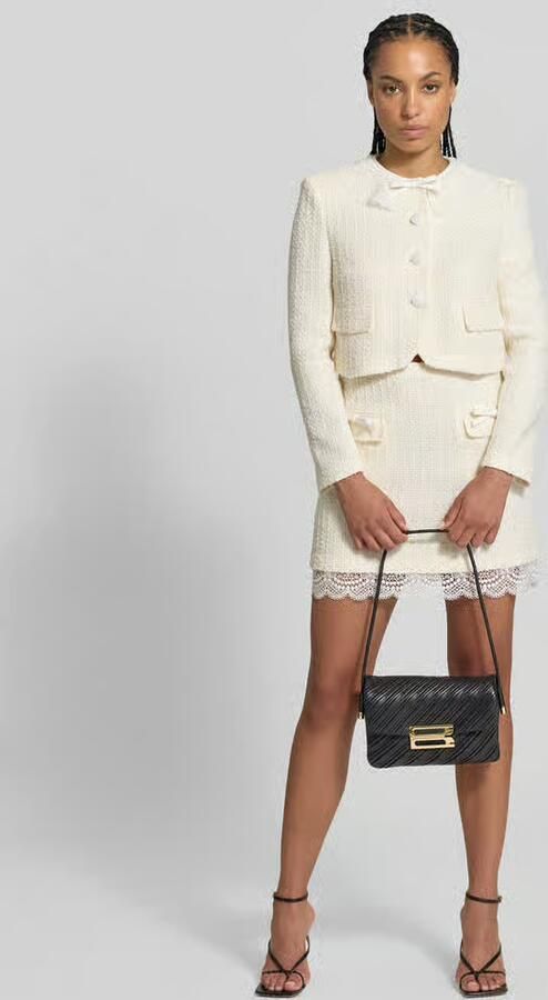 Victoria Beckham Handtas met gladde leerlook en metalen sluiting - Foto 2