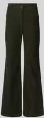 Victoria Beckham High rise wide fit corduroy broek