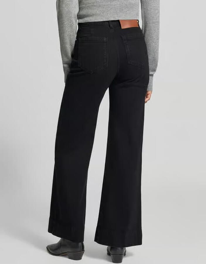 Victoria Beckham High waist jeans met opgestikte zakken - Foto 2