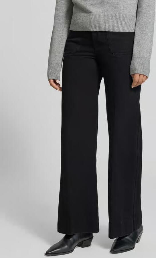 Victoria Beckham High waist jeans met opgestikte zakken - Foto 3