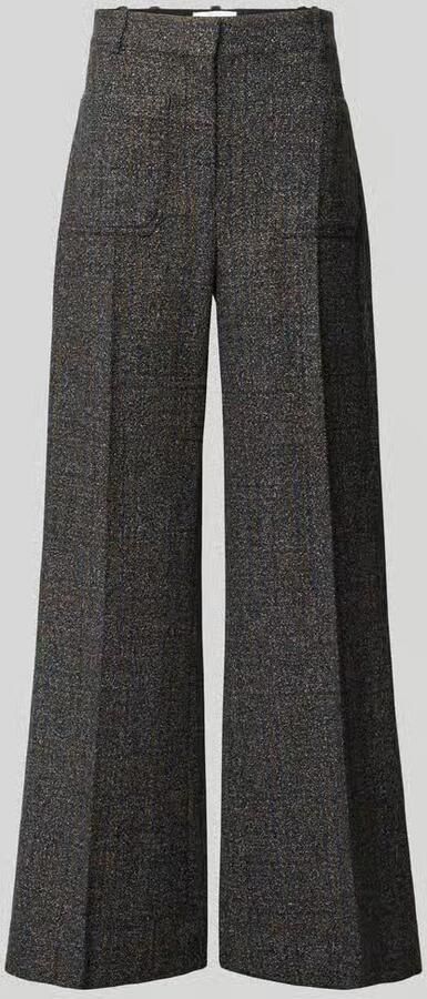 Victoria Beckham High waist zakelijke broek met bandplooien