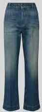 Victoria Beckham Jeans met labelstitching