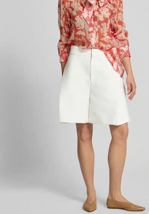 Victoria Beckham Korte broek met steekzakken - Foto 3