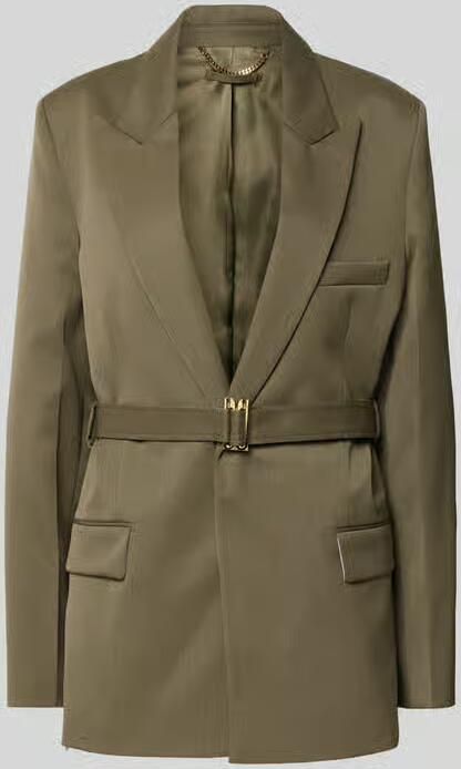 Victoria Beckham Lange blazer van wolmix - Foto 2