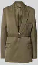 Victoria Beckham Lange blazer van wolmix