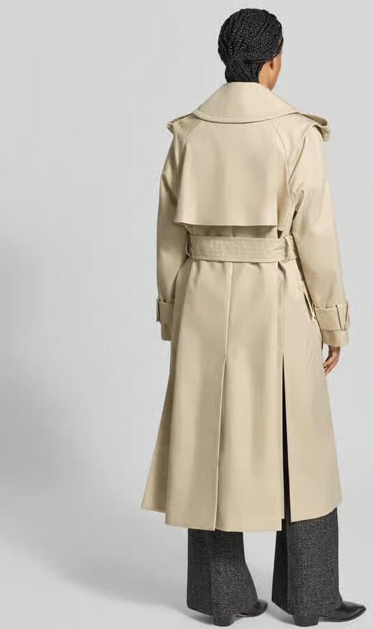 Victoria Beckham Lange jas met tailleriem - Foto 3