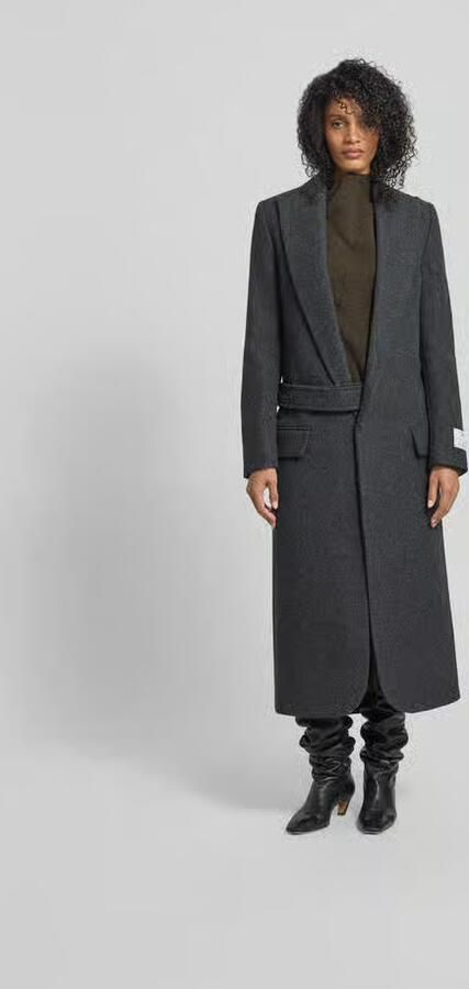 Victoria Beckham Lange wollen jas van zuivere wol - Foto 2