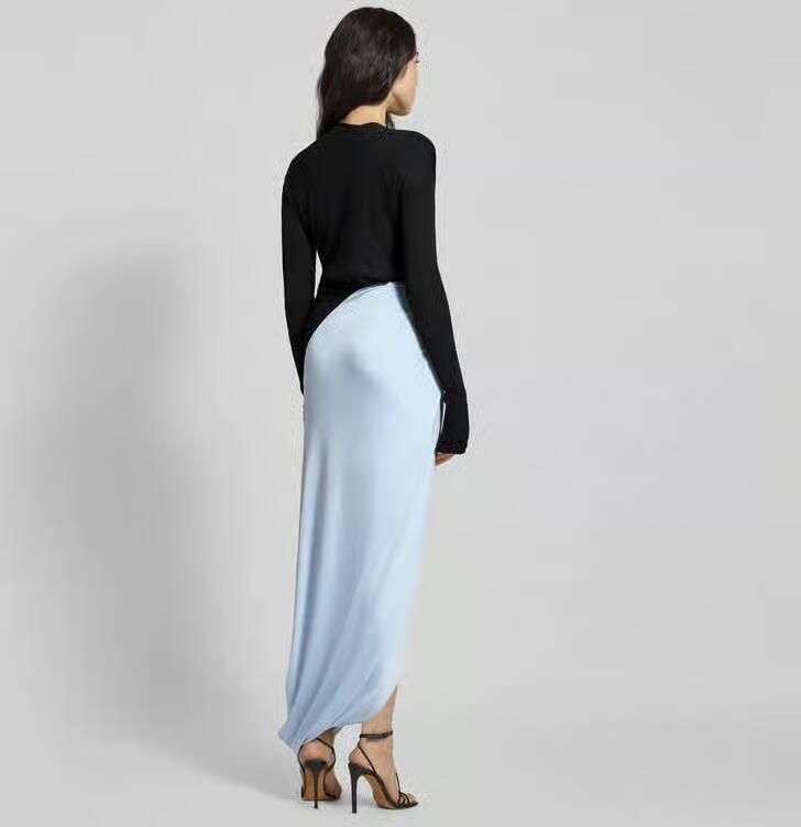 Victoria Beckham Maxi-jurk met plooien - Foto 2