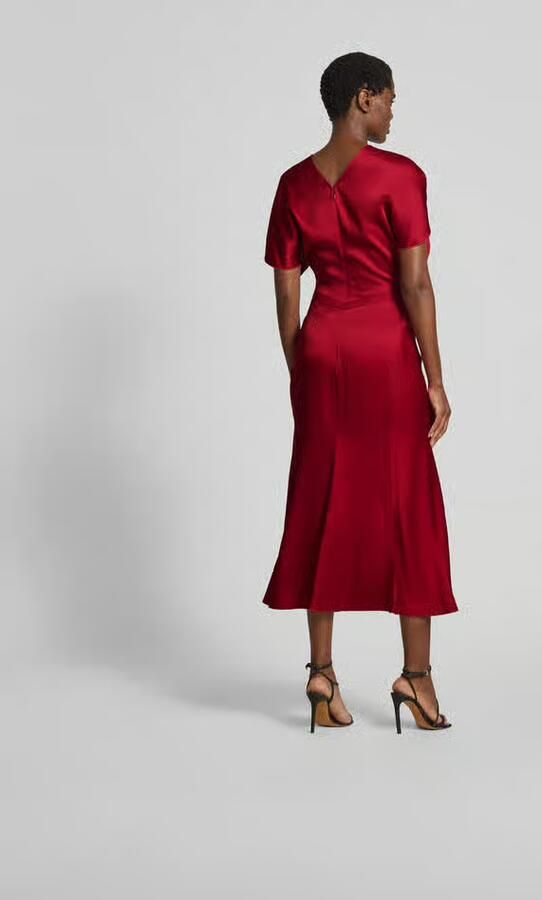 Victoria Beckham Maxi-jurk met ronde hals - Foto 4