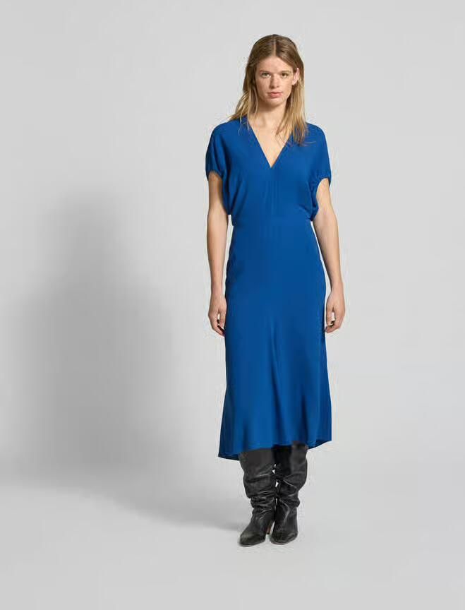 Victoria Beckham Maxi-jurk met V-hals - Foto 3