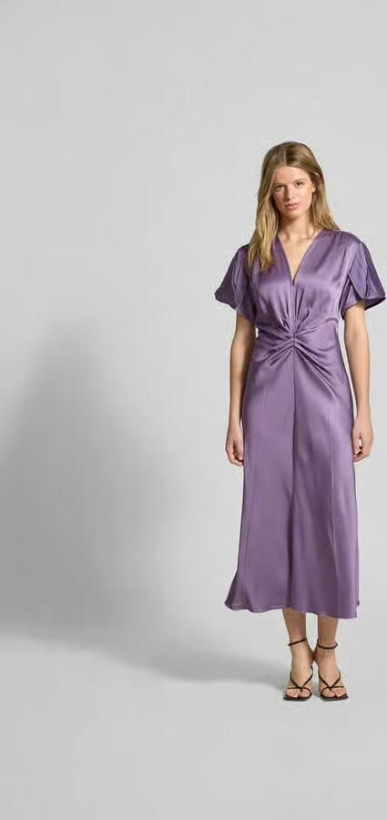 Victoria Beckham Maxi-jurk met V-hals - Foto 3
