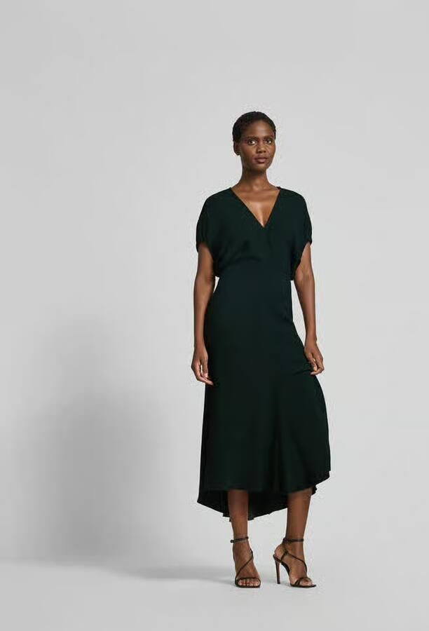 Victoria Beckham Maxi-jurk met V-hals - Foto 3