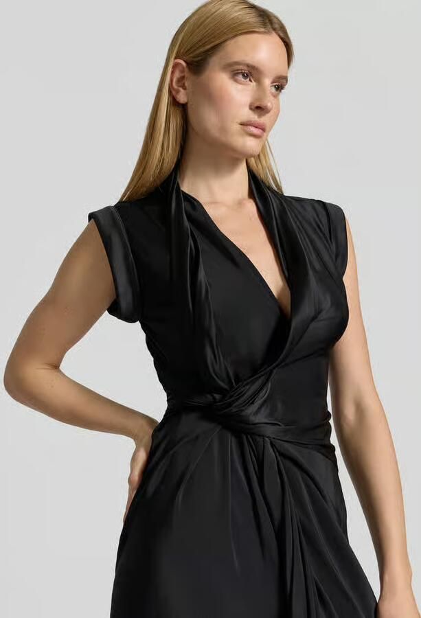 Victoria Beckham Maxi-jurk van viscosemix - Foto 2