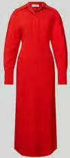 Victoria Beckham Midi-jurk met resortkraag