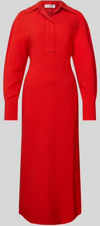Victoria Beckham Midi-jurk met resortkraag - Foto 2