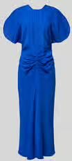 Victoria Beckham Midi-jurk met ronde hals