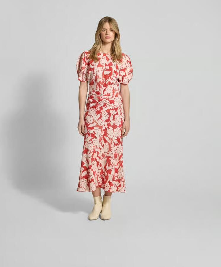 Victoria Beckham Midi-jurk met ronde hals - Foto 3