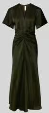Victoria Beckham Midi-jurk met V-hals