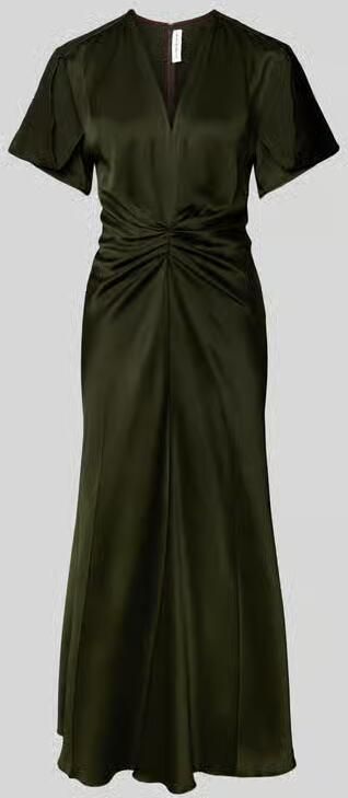 Victoria Beckham Midi-jurk met V-hals - Foto 2