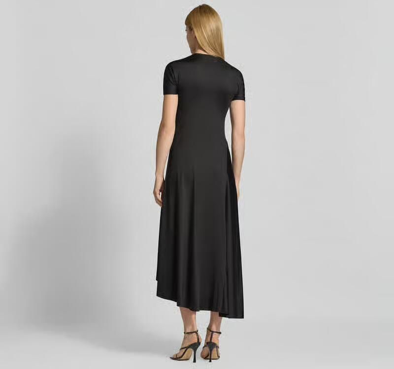 Victoria Beckham Midi-jurk met verlengde achterkant - Foto 2