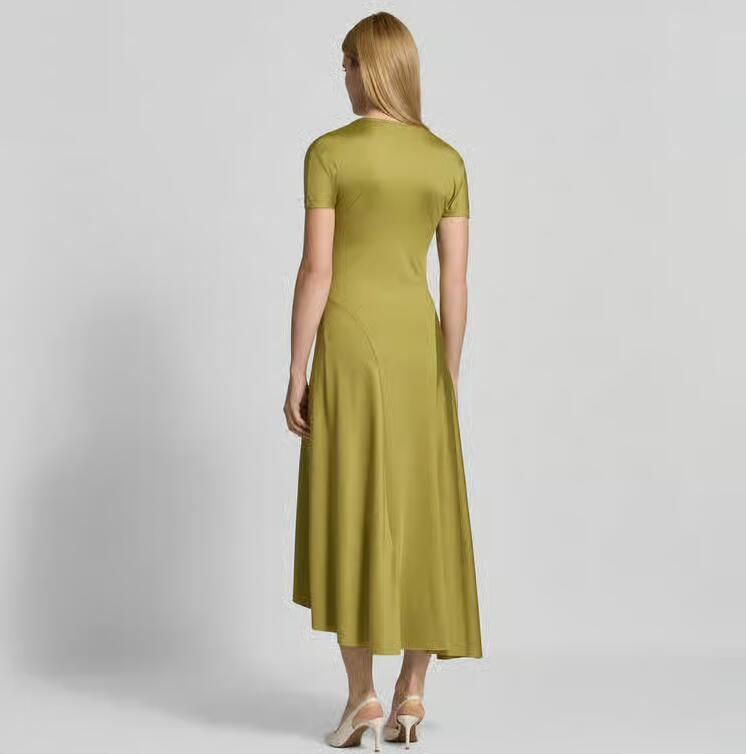 Victoria Beckham Midi-jurk met verlengde achterkant - Foto 3