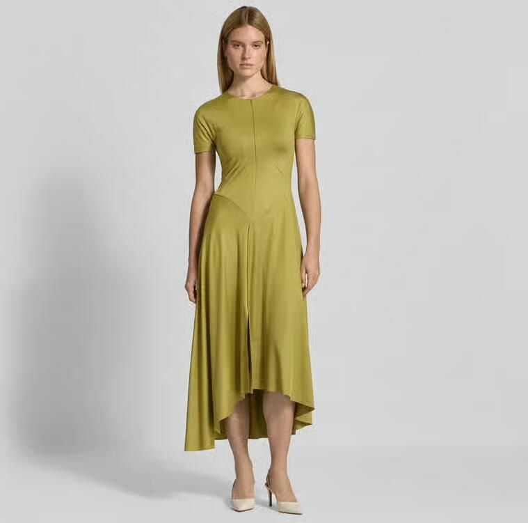 Victoria Beckham Midi-jurk met verlengde achterkant - Foto 2