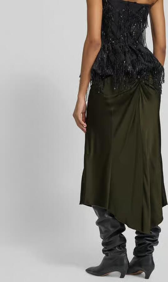 Victoria Beckham Midirok met viscose - Foto 3