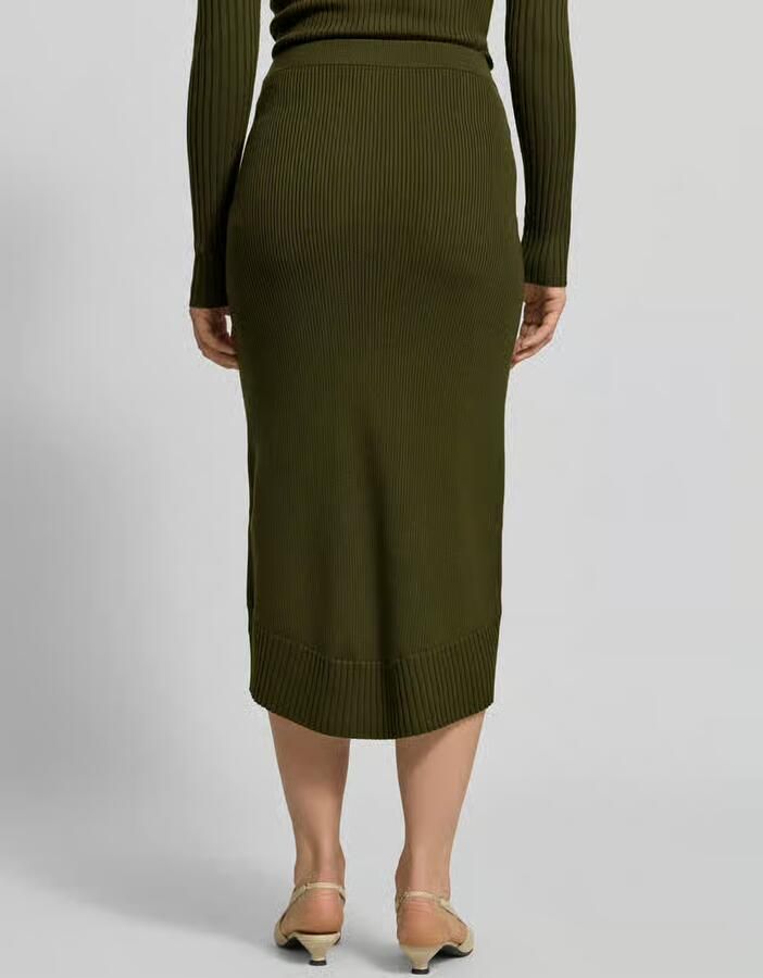 Victoria Beckham Midirok van wolmix - Foto 2