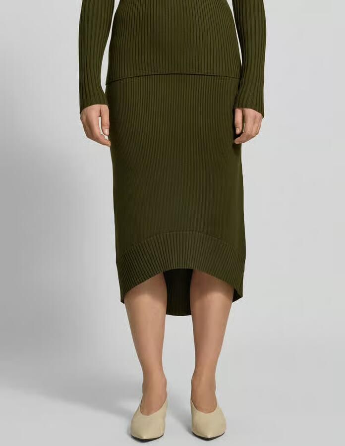 Victoria Beckham Midirok van wolmix - Foto 3